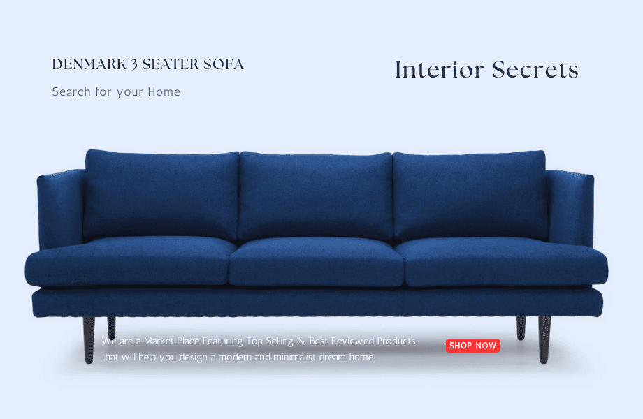 Product Review: Denmark 3 Seater Sofa By Interior Secrets